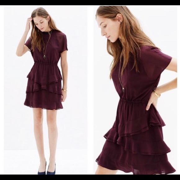 Madewell Dresses & Skirts - Madewell Radiant dress in plum